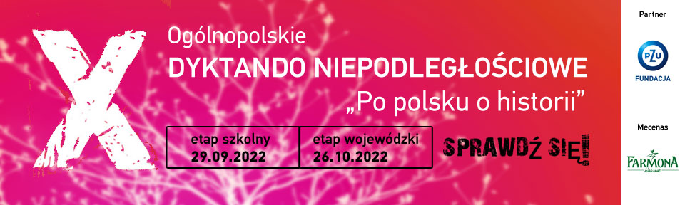 Logo - dyktando niepodległościowe