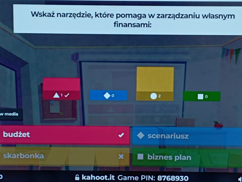 Przykładowe pytanie podczas eliminacji
