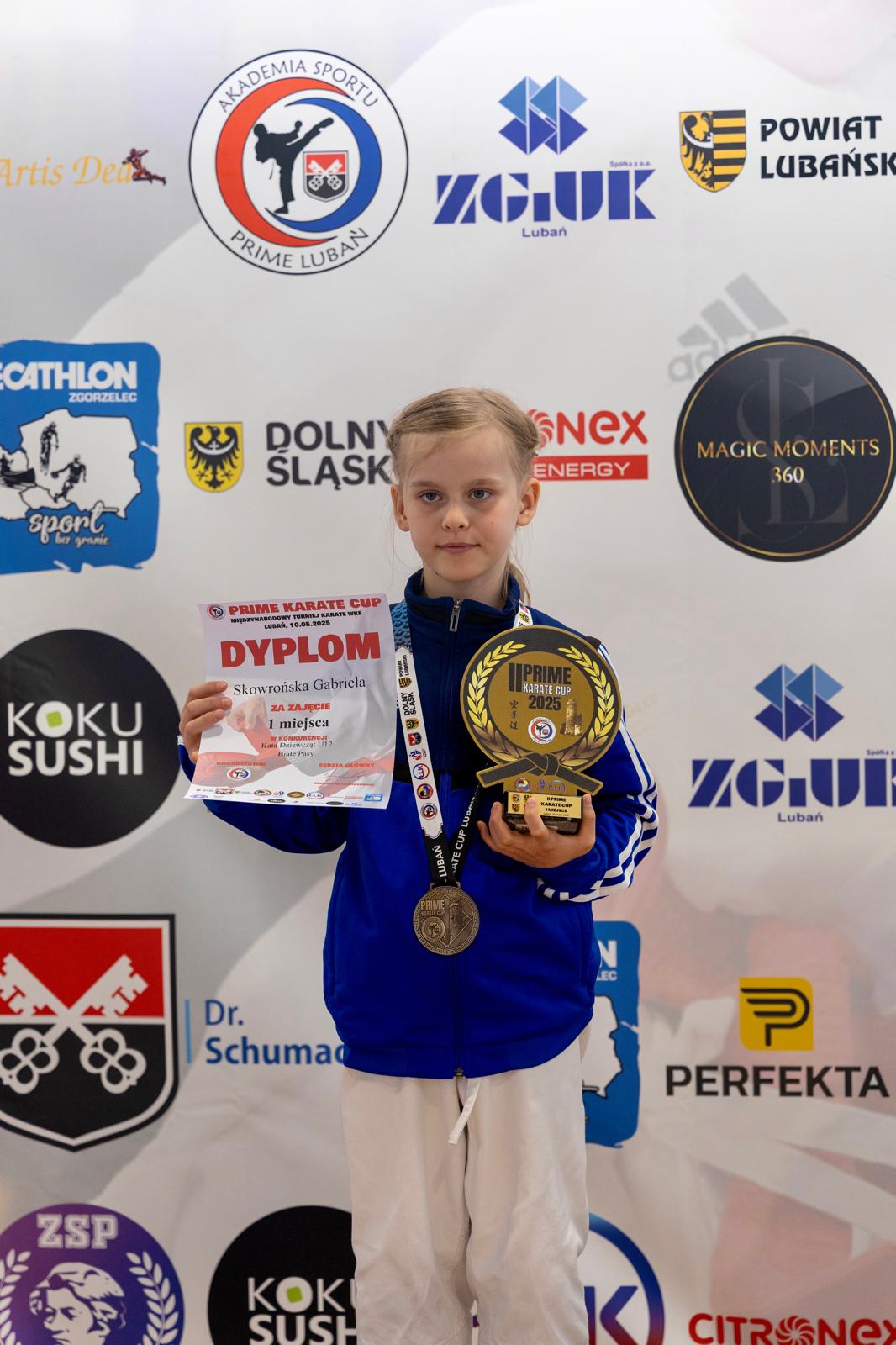 Dalsze sukcesy naszej koleżanki Gabrysi Skowrońskiej.