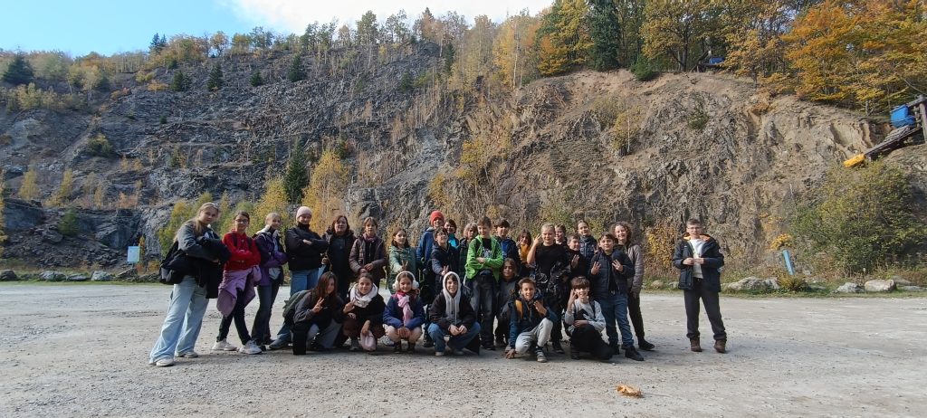 Klasa 5A Złota Polska Jesień kamieniołom