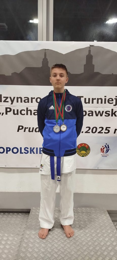 Kacper na podium – podwójny medalista