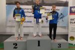 Kacper na podium - złoty medalista