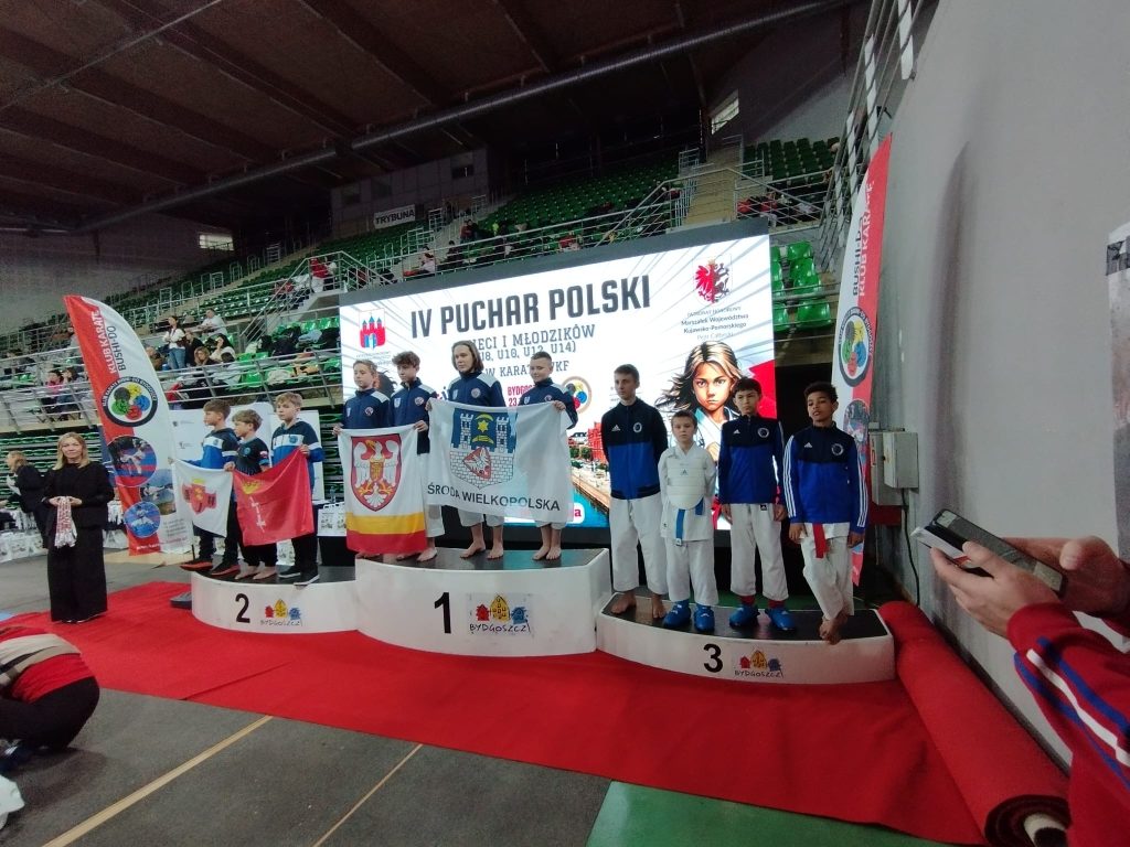 Kacper na podium 