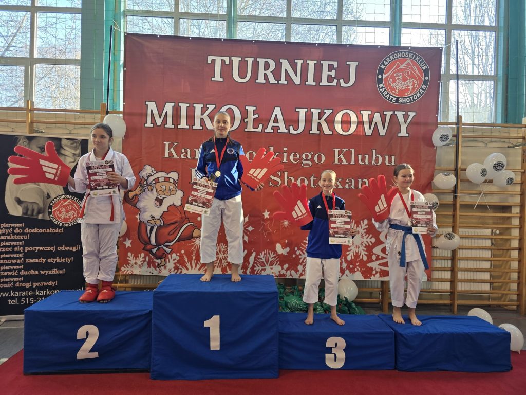 Michalina 6b i Wiktoria 5c na podium