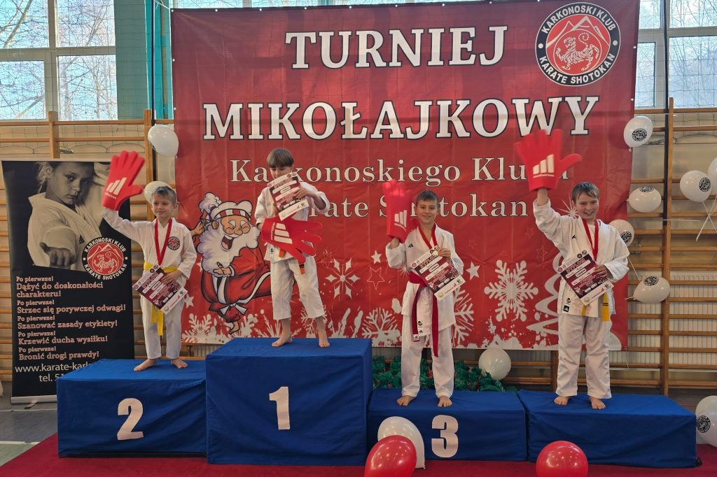 Tomek z 3a na podium