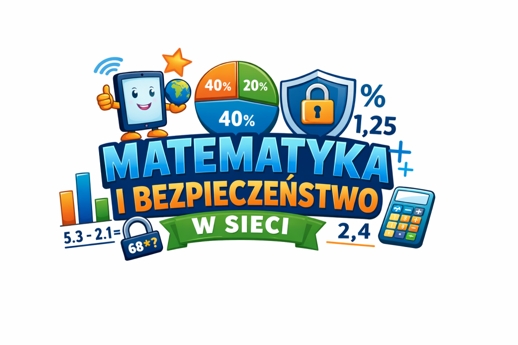 Logo lekcji matematyki przeprowadzonej w ramach Dnia Bezpiecznego Internetu 2026