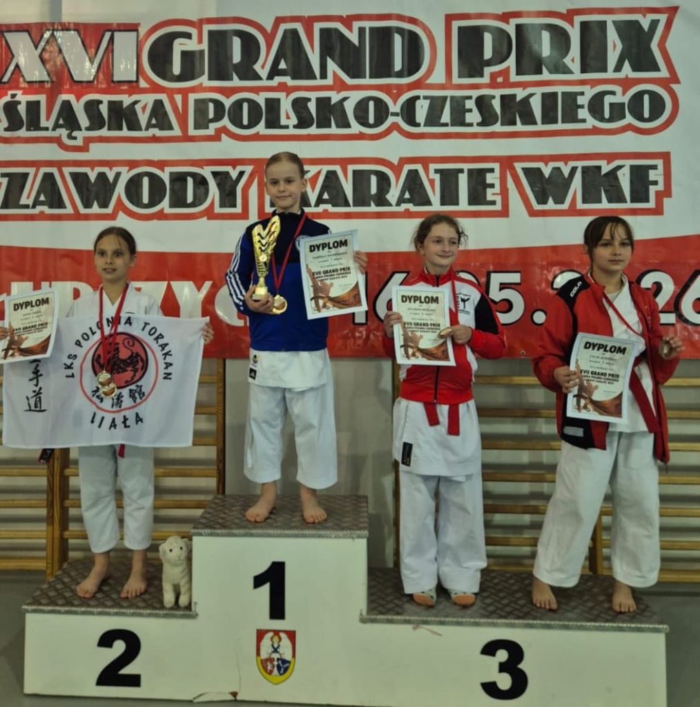 Gabrysia na podium