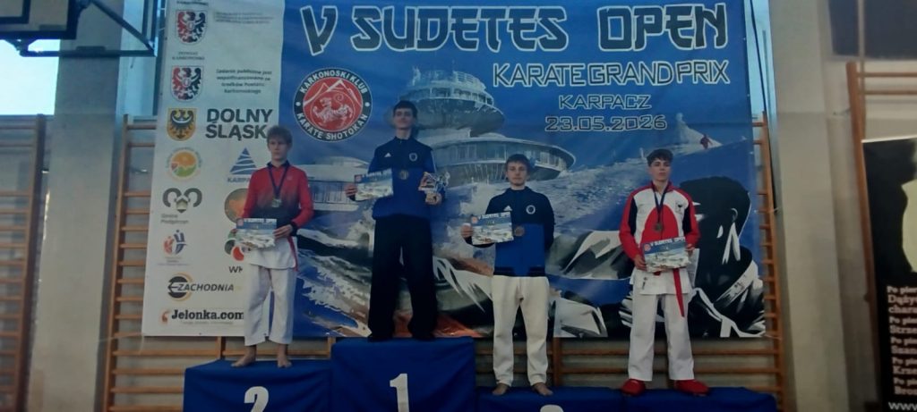 Kacper na podium