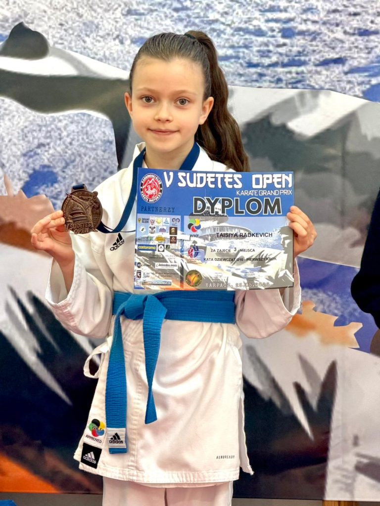 Taisia na podium