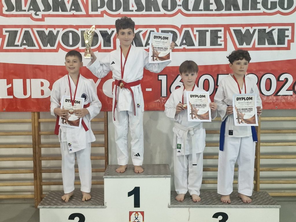 Tomek na podium