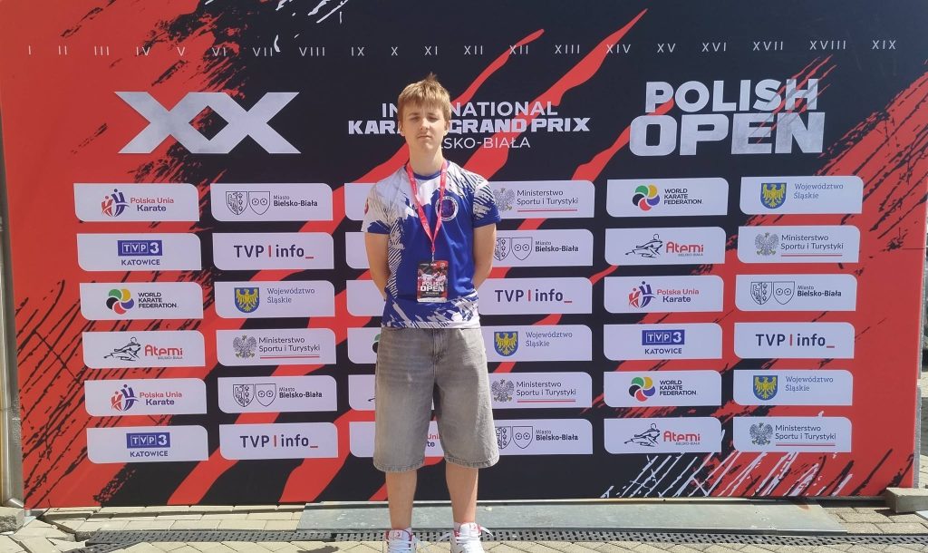 Kacper na turnieju Polish Open
