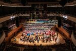 Widok sceny Narodowego Forum Muzyki podczas Koncertu
