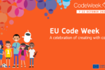 EU-Code-Week-20232023 – Plakat promujący Europejski Tydzień Kodowania 2023